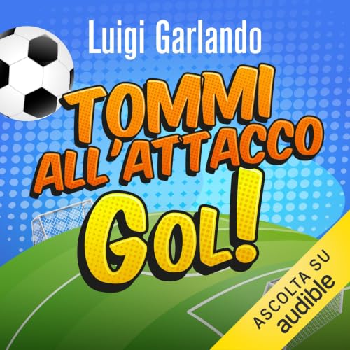 Diseño de la portada del título Tommi all'attacco