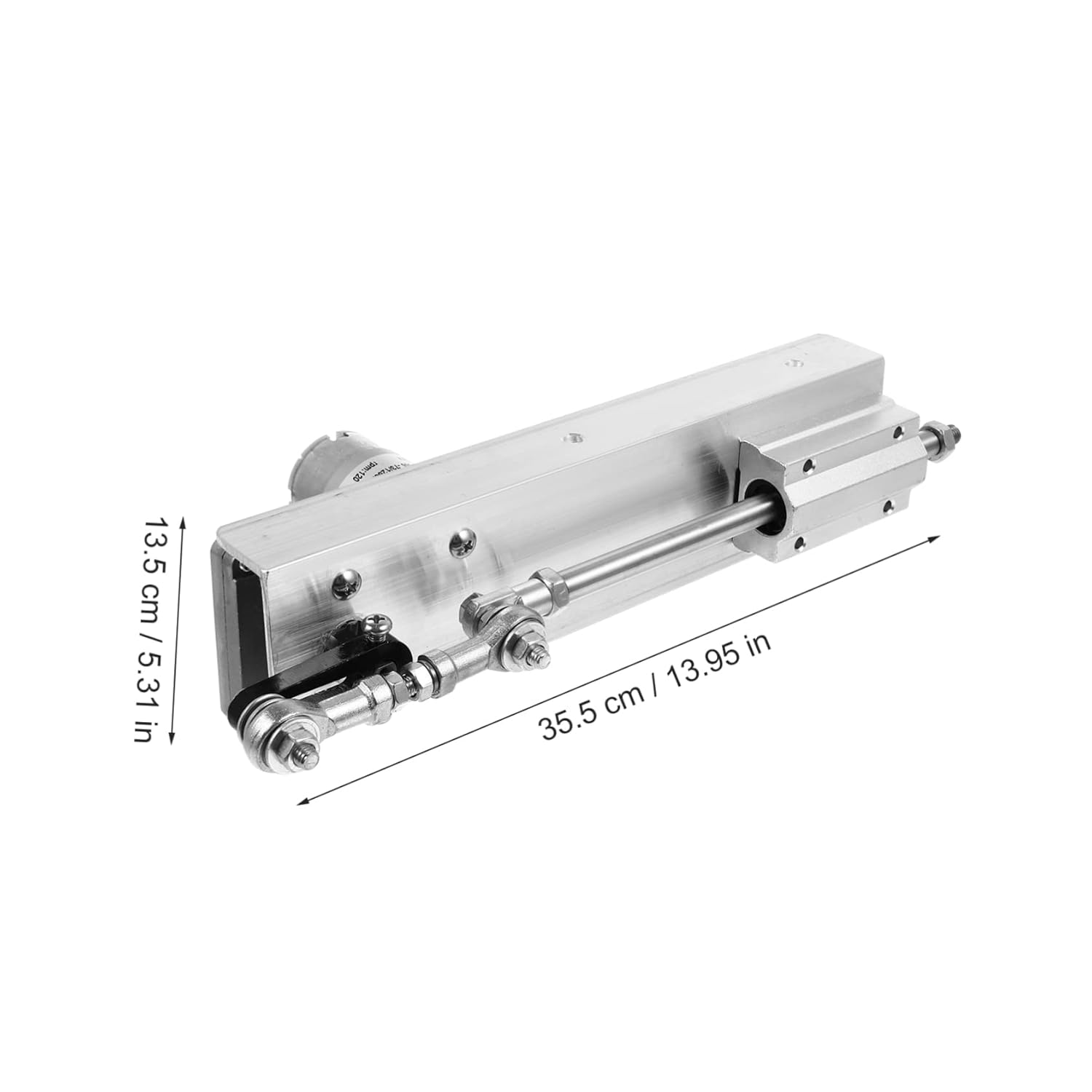 ERINGOGO Adjustable Telescopic Linear Actuator 2-8cm Speed Controller Electric Motor for DIY Projects and Linear Motion Applications