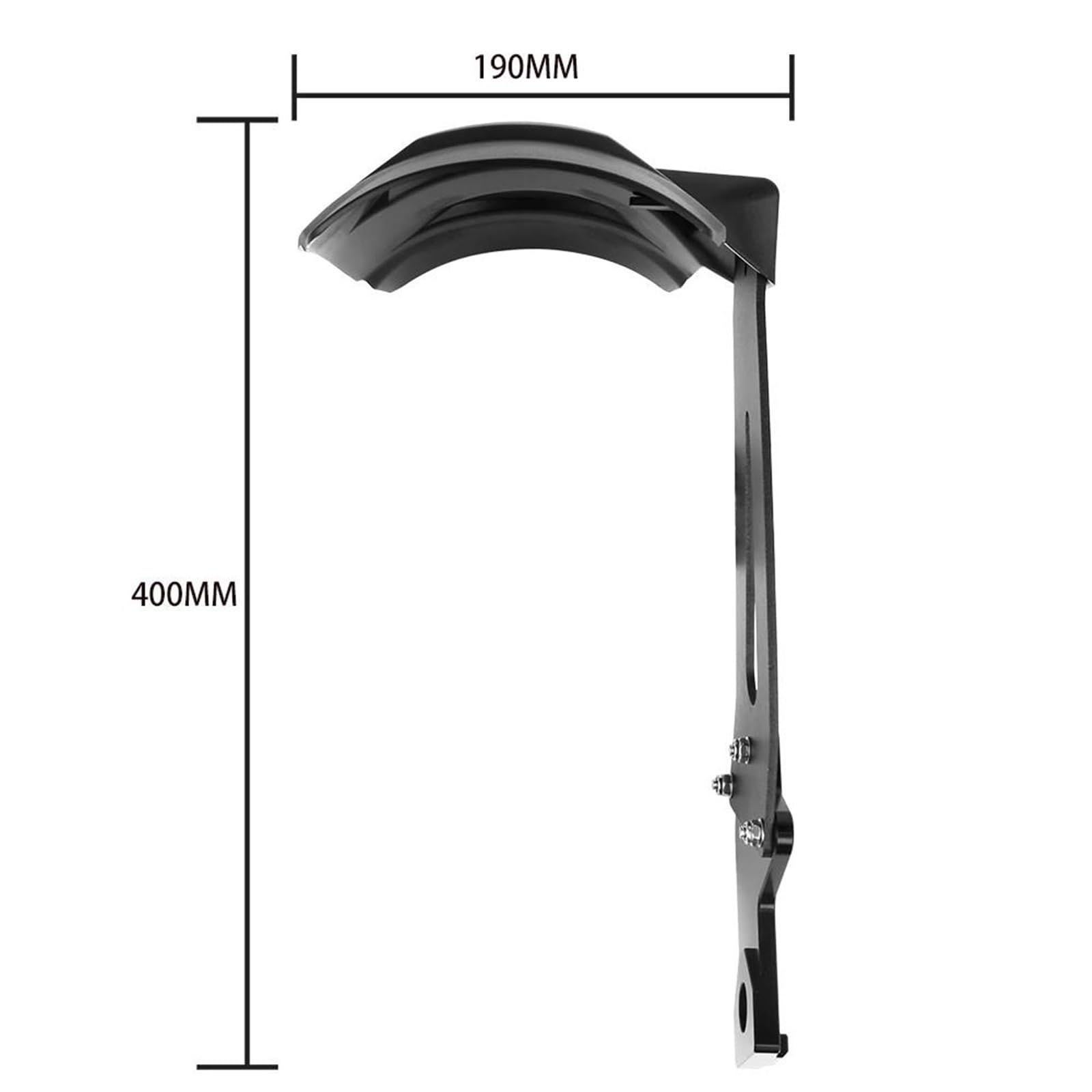 Accessori per motociclette Per BMW F800GS F700GS F800R F650GS 2008-2017 Accessori Moto Parafango Posteriore Paraspruzzi(BlackA)