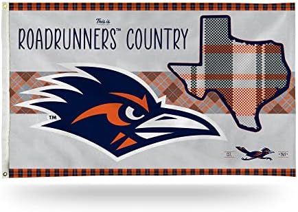 Bandiera Da Esterno University Of Texas San Antonio Roadrunners - 30x40 Pollici Poliestere Arancione