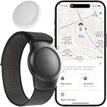 GPS Tracker for Kids, Teen, Elderly, Worldwide Real-Time GPS Watch for Kids Includes GPS Tracker and Adjustable Loss Prevention Wristband, Works with Find My APP (iOS Only)