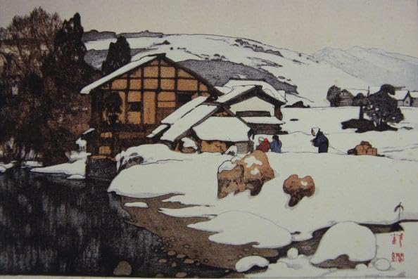 Amazon.co.jp: 吉田博、柏原之雪、画集画、高級額額装付 : Home & Kitchen 