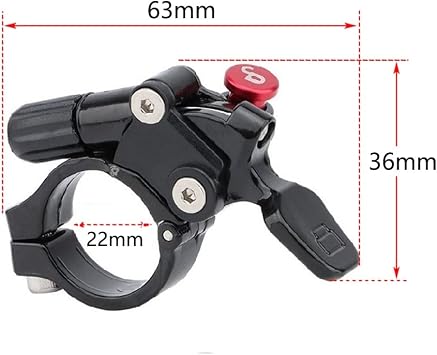 Fork Remote Lockout Lever, Mountain Bike Fork Remote Lockout Lever Suntour Rockshox XCM XCR EPICON EPIXON RADION SR Front Fork