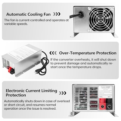 Image of ๐๐ฉ๐ ๐ซ๐๐๐ WF-9875-AD 75 Amp RV Power Converter Charger