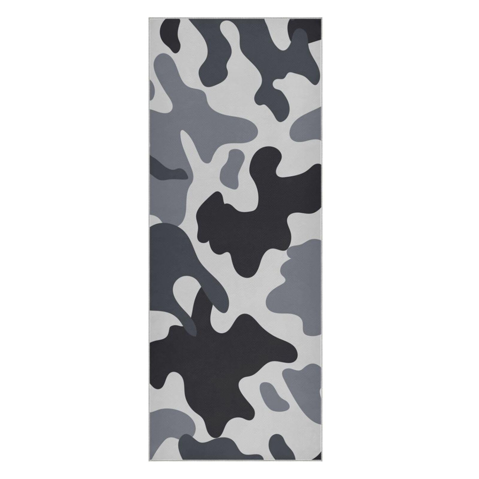 susiyo Modern Fashion Camo Camouflage Yoga Towel Yoga Mat Towel Dots Yoga Mat Cover Blanket for Hot Yoga Bikram Pilates Gym Towels with Grip Travel Yoga Mat Non Slip
