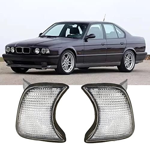 Clignotants BMW Série 5 E34 haut de gamme - Paire de feux d'angle 1987-1996 Riloer - 6