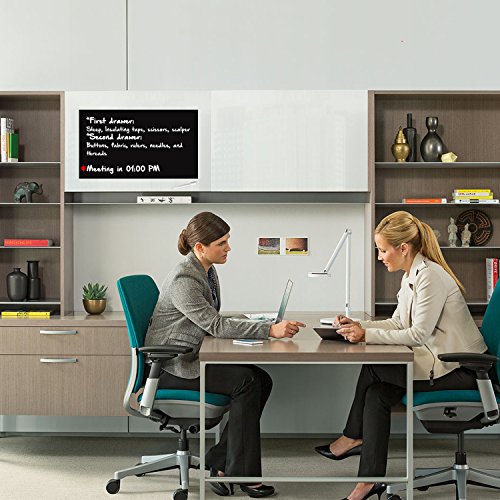 Black Dry Erase Chalkboard Magnet Sheet/Roll For Kitchen Or Office, With White Magnetic Chalk Marker (2 Ft X 5 Ft) #TOP4