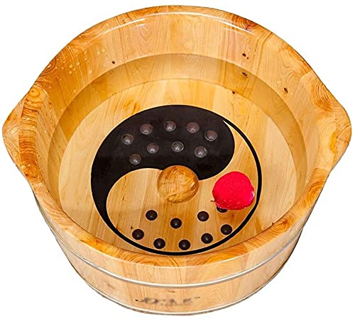 Baño de Pies de Madera BABYCE para Relajación y Masaje