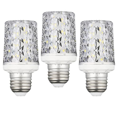 Lampadine LED E27,Design Cristallo Moderno,18W Luce Fredda 6000K,Equivalente a Lampadine