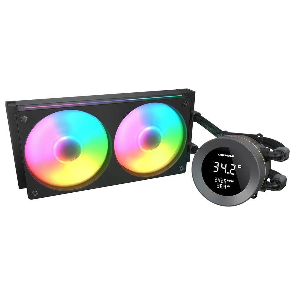 Amazon | COUGAR Poseidon Vistek ARGB 240 1.9 1.9 インチデジタル