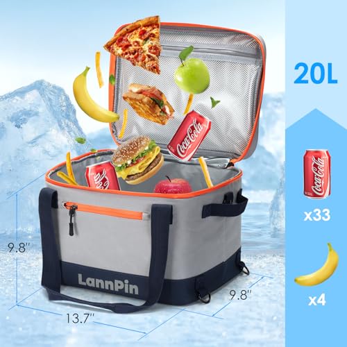 Sup Kühltasche Wasserdicht Premium Stand up Paddle Zubehör Auslaufsicher, Sup Board Tasche Ultraleicht Picknick Rucksack für Kajak,Camping, BBQ - w/Befestigungs, Clips & Flaschenöffner