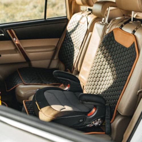 Owleys Premium Leather Car Seat Protector