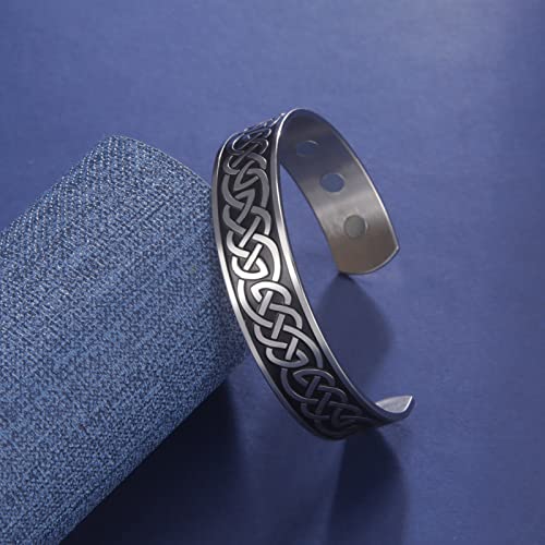 Pulsera Celta Nudo en Acero Inoxidable para Hombre miniatura 5