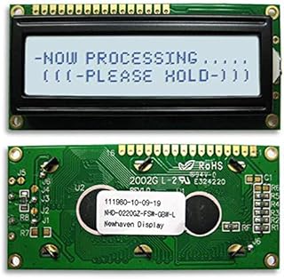 LCD Character Display Modules amp; Accessories STN- GRAY Transfl 80.0 x 36.0 Pack of 5 (NHD-0220GZ-FSW-GBW-L)