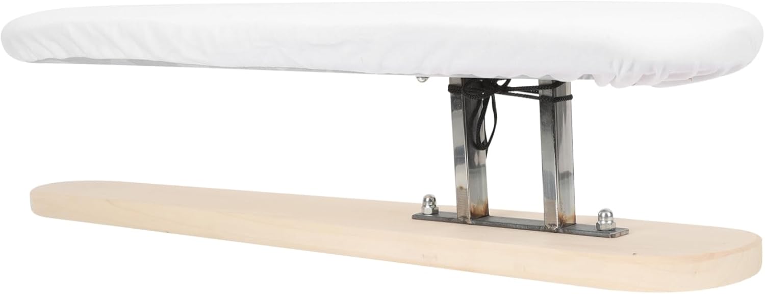Compact Ironing Board with Stable Bracket and Heat Resistant Pad Small Portable Ironing Stand for Shirts Pants Sleeves and Small Garments for Home Dorm Hotel and Laundry Use