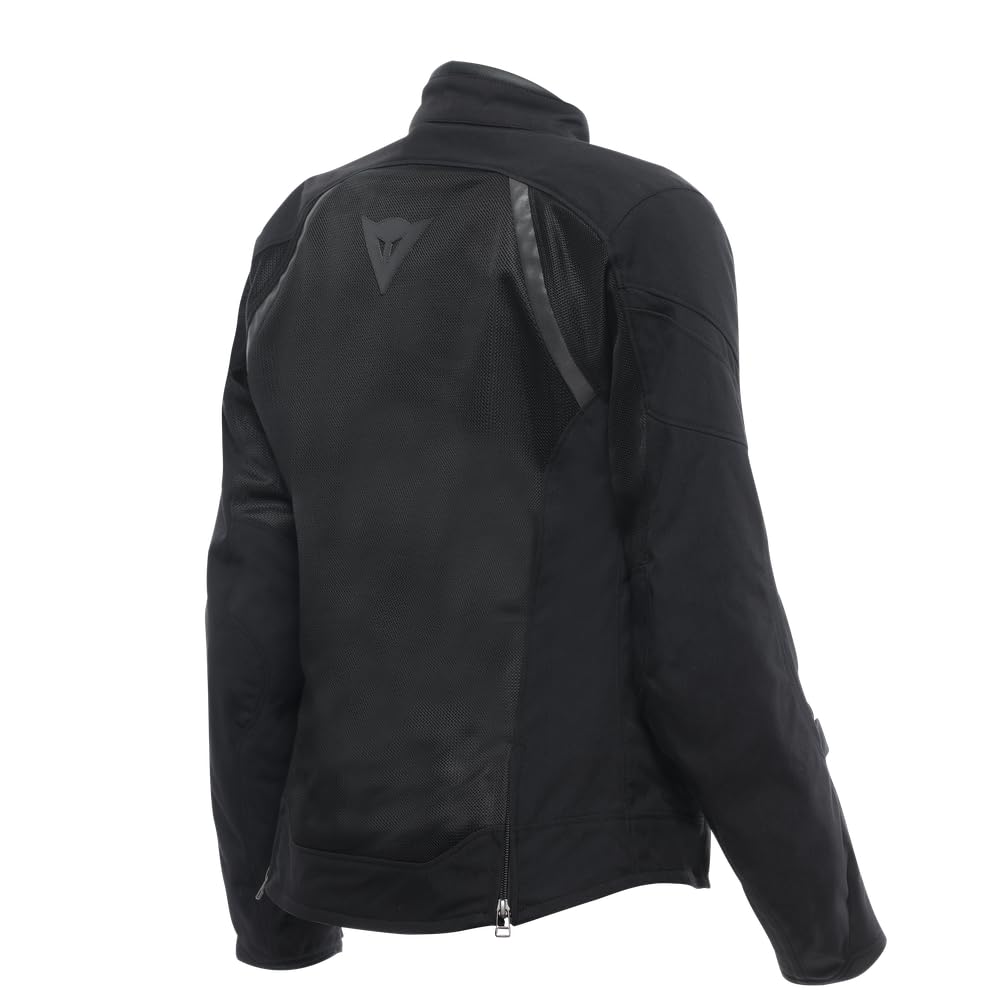 Dainese Kurtka Air Frame 3 Tex Wmn, damska letnia kurtka motocyklowa, oddychające wstawki z siatki, wyjmowana podszewka chroniąca przed wiatrem, ochraniacze na ramionach i łokciach, czarna, 44