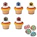 Power Rangers Morphinominal Cupcake Toppers and Bonus Birthday Ring - 25 pieces