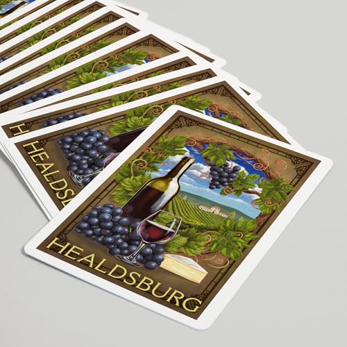 52 Cartas de Poker Healdsburg California Pinot Noir miniatura 5