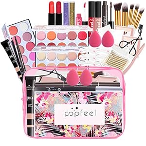 Pure Vie Kit de maquillaje multiusos Paleta de Maquillaje Set Paleta de Sombras de Ojos Juego de Maquillaje Kit de…