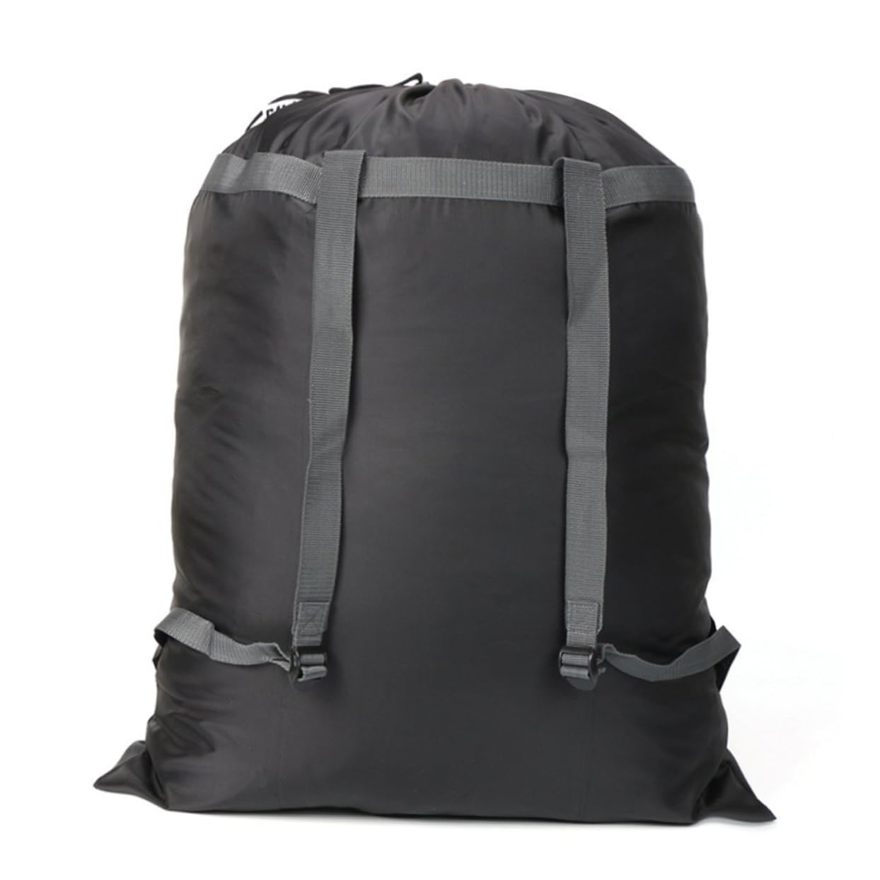 Zerodeko 3stücke Polyester Wasserdichter Schwerlast-rucksack Wäschebeutel Große Aufbewahrungstasche Für Kleidung Beim Camping Und Reisen Schwarz