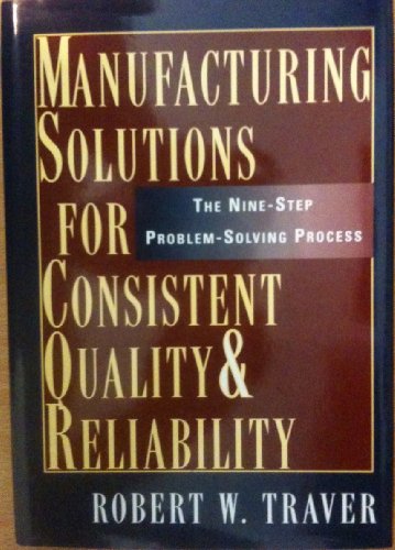 Manufacturing Solutions for Consistent Quality ... 0814402712 Book Cover