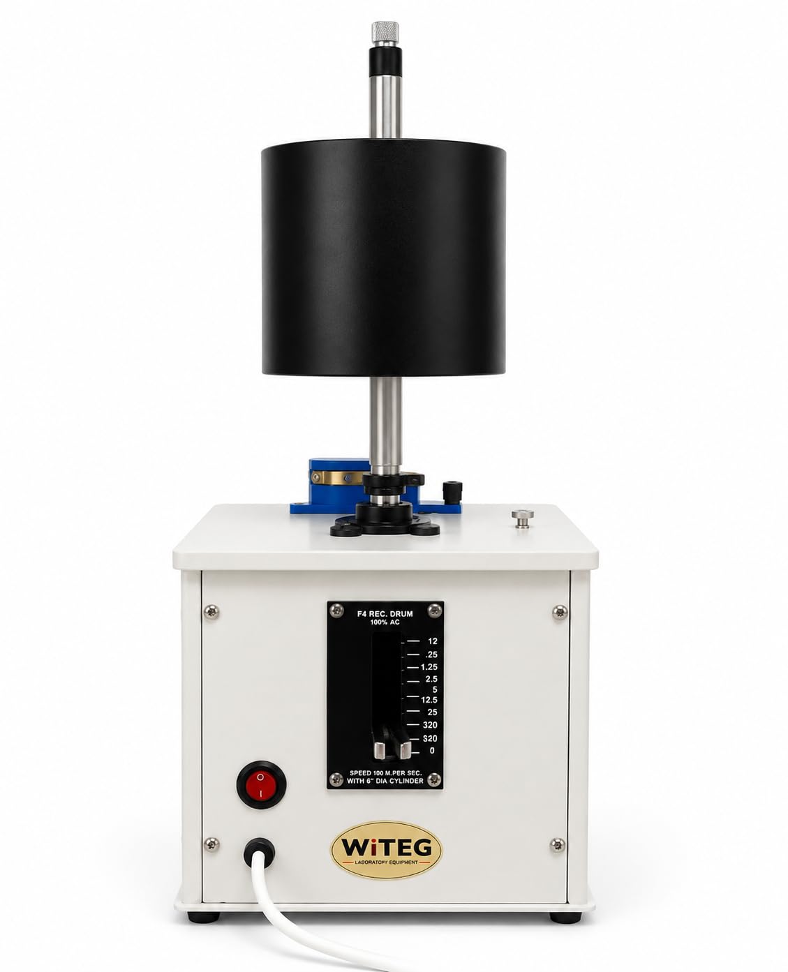 Kymograph Rotating Drum Machine | Laboratory Recording Instrument with Heavy Duty Motor & 8 Speed Control | Stainless Steel Spindle for Physiology & Research Applications |-picture-17
