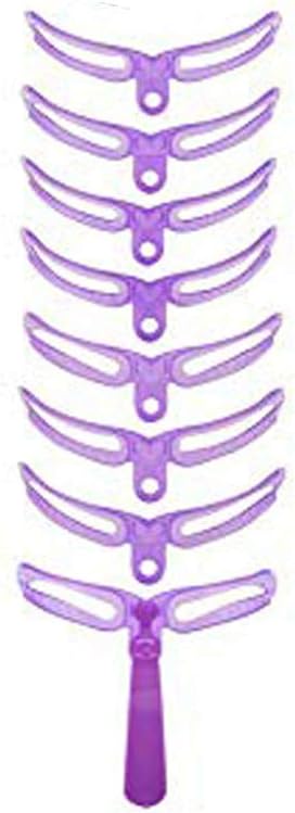 SMILEQ Beauty Eyebrow Stencil 8 Styles Eyebrow Shapes DIY Grooming Stencil Kit Shaping Templat