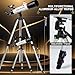 Telescopes for Adults High Powered, 700x90mm AZ Astronomical Professional Refractor Telescope for Beginners Astronomy with Advanced Eyepieces, Cool Astronomy for Christmas, White