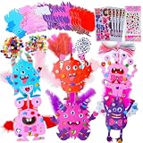 YIYEE 24 Sets Valentines Day Crafts for Kids, DIY...