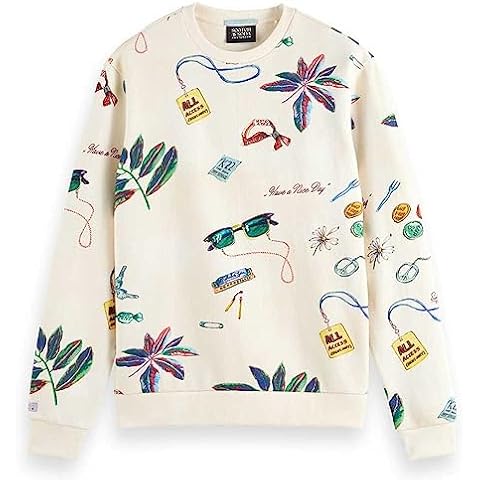 Scotch & Soda Men's Festival Trinkets Sweatshirt Cover