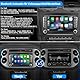 Lehwey Bluetooth Autoradio mit Bildschirm für Golf 5 6 VW Polo T5 Passat Touran Seat mit Navi WLAN FM/AM, Apple Carplay, Android Auto, Lenkrad Strg, 2Din Android 13 Dab Auto Radio Touch Display 7 Zoll