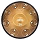 ASTEMAN D-Moll Handpan, 22 Zoll, mit 9 Noten, inklusive Rucksack, Kurs, Fingerpicks, Ständer, Reinigungstuch und zwei Schlägel.(Light Gold, 432)