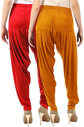 Image of Buy That Trendz Patiala Salwar for Women Viscose Patiala Pant Combo