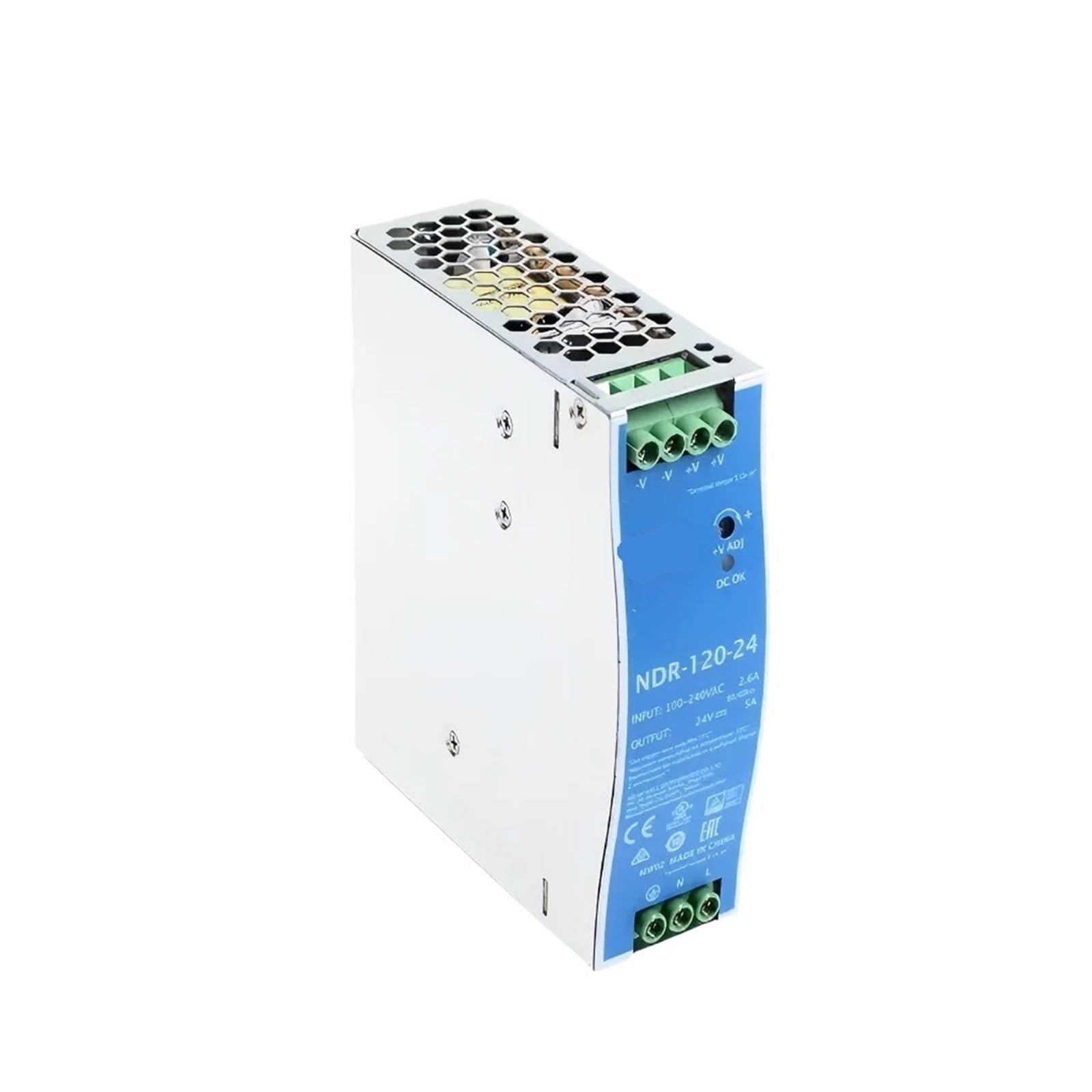 XDDQWSWA 120W Single Output Power Supply NDR-120-12 NDR-120-24 NDR-120-48(NDR-120-24)