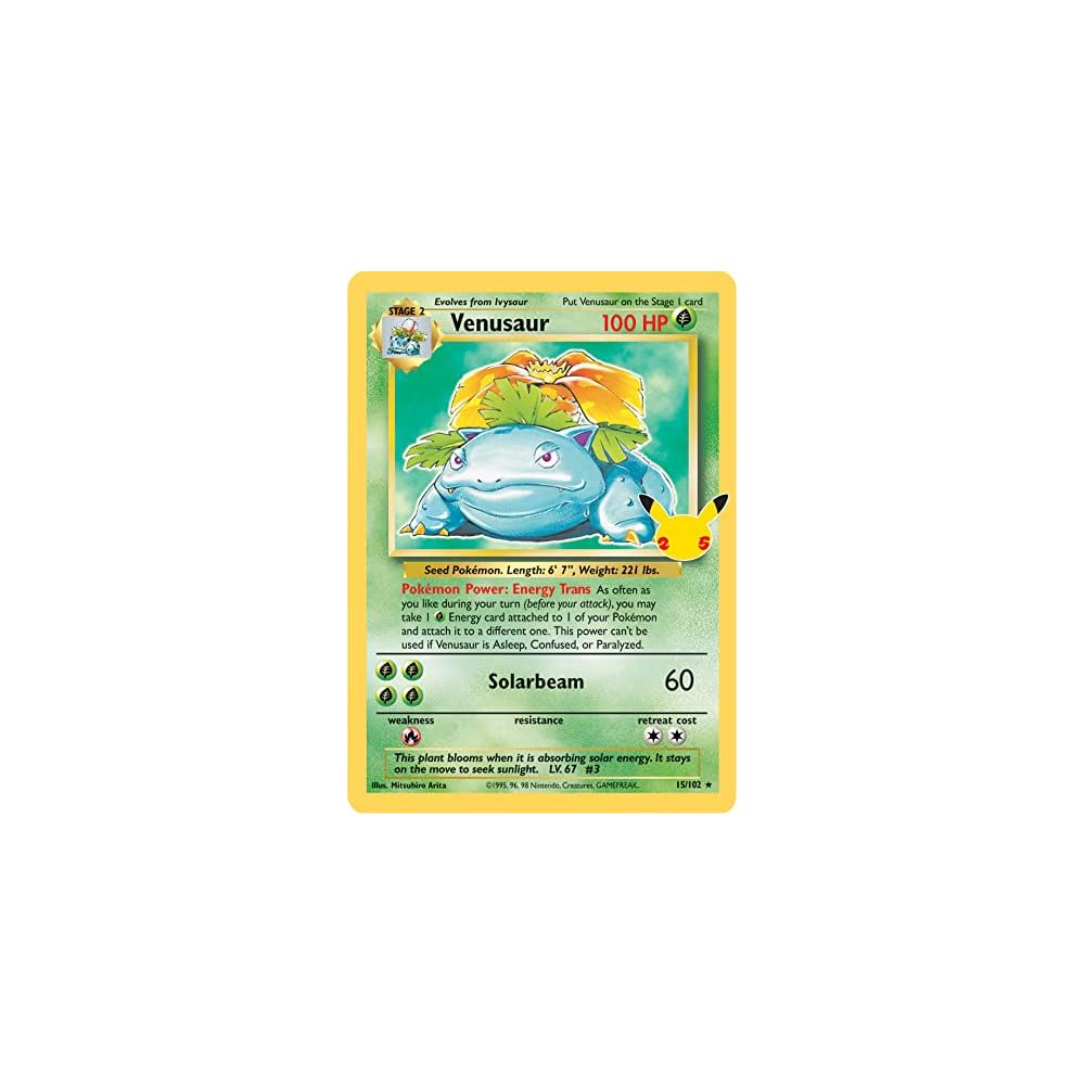 Buy Pokémon Celebrations Venusaur, 25th Anniversary Holo Rare Reprint