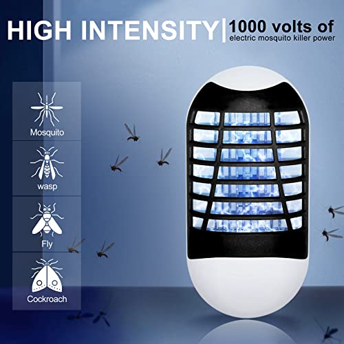 2 Pack Bug Zapper Indoor, Electronic Fly Zapper Lamp For Home, Eliminates Flies Flying Pests Effective Operation #TOP6