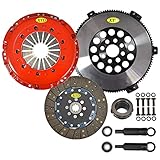 XTD STAGE 2 PRO CLUTCH & LIGHTEN CHROME MOLLY FLYWHEEL KIT compatible with BMW 323 325 328 525 528 i is Z3 M3 E34 E36 E39