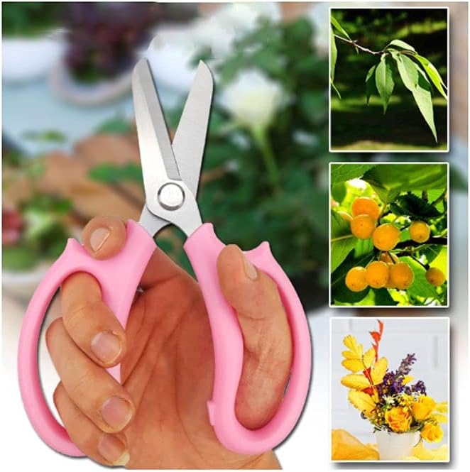 Craft Scissors Stainless Steel Floral Scissors Bonsai Gardening Florist Flowers Flower Arrangement Pruning Orchard Household Scissors Scissors
