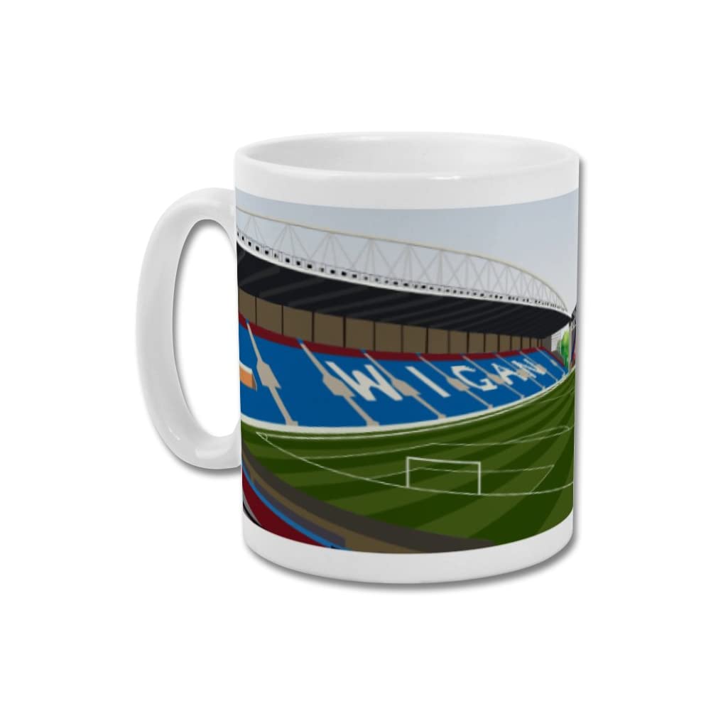 GroundDesigns Wigan Athletic Gift DW Stadium Football Mug