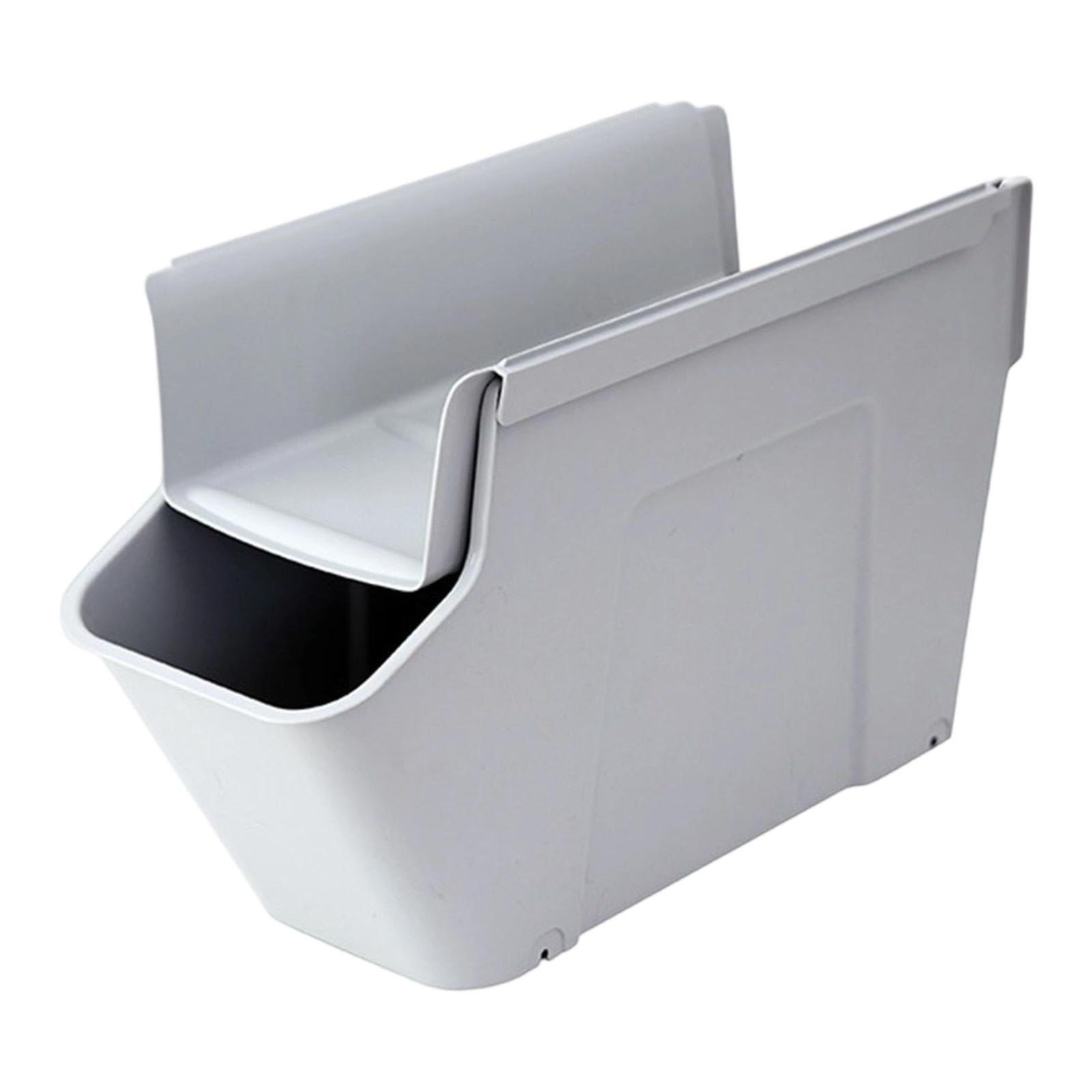 Carrito con Ruedas para Debajo del Escritorio, Caja de Almacenamiento de Bolsos, estación de Trabajo Multiusos, Organizador de Bolsos para baño, Gris