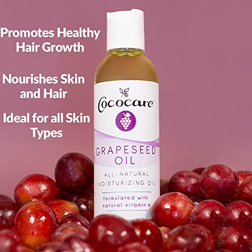 Cococare Natural Oil, Grapeseed, 4 Oz #TOP2