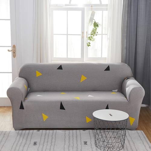 Housse de canapé 2 places extensible élasthanne lavable - 2