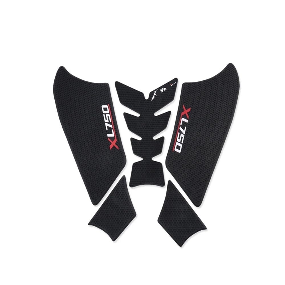 Kwnvfgsu 1Set Motorcycle Fuel Tank Cap Sticker Fit For Xl750 For Transalp 2023 2024 Xl 750 Motorcycle Tank Pad Stickers Protection Side Anti Slip Decal