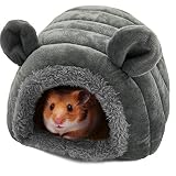KAMEIOU Small Animal Beds Hamster Hedgehog Small Guinea Pig Bed Habitat House Washable Warm Hamster