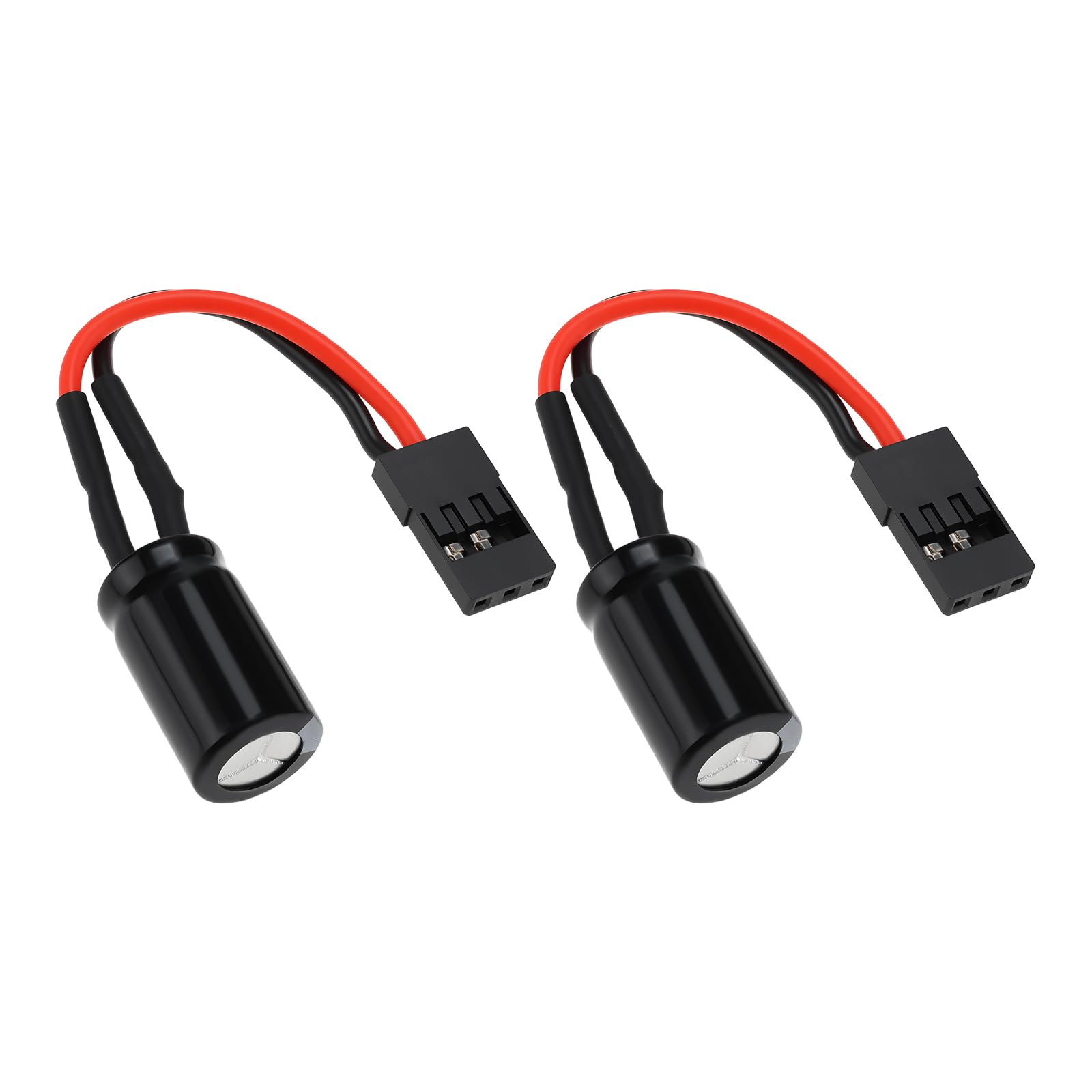 Create idea 2pcs 4700uF 25V Power Capacitor SAV-PC-01 with 3Pin Connecter for RC Model Servo