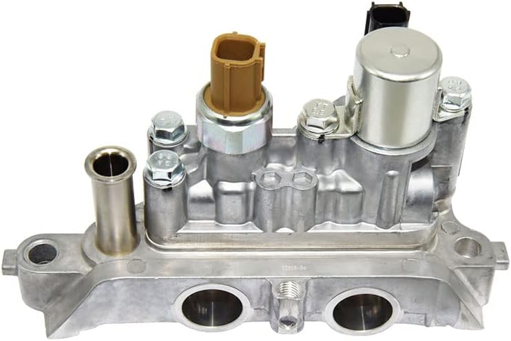 Variable Valve Timing VVT Solenoid 15810-R70-A04 Front Spool Valve Assembly Compatible with 08-12 Accord, 10-12 Crosstour, 08-17 Odyssey, 09-15 Pilot Replaces # 918-056