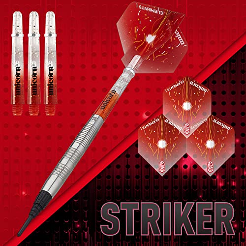 Unicorn Soft Tip Professional Darts Set, Red, 21 g - Image 2