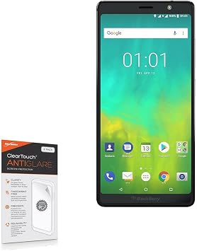 BoxWave Screen Protector Compatible with BlackBerry Evolve - ClearTouch Anti-Glare 2-Pack, Anti-Fingerprint Matte Film Skin