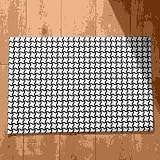 Isdreem Fußmatte Bad Türmatte Außen Mit Lustigen Motiv Geometrische Textur Schmutzfangmatte Außenbereich Fussmatte Balkon Schwarz Und Weiß, 40x60cm