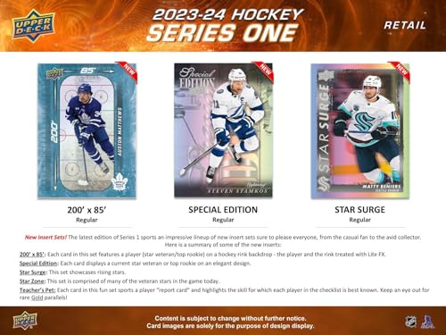 Upper Deck 2023-24 Series 1 Hockey Card Collector\'s Tin